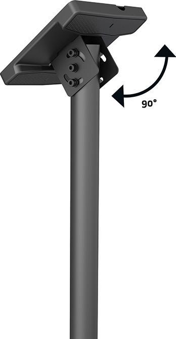 Actual product image Multibrackets Ceiling bracket, 40"-110", black, max 80 kg