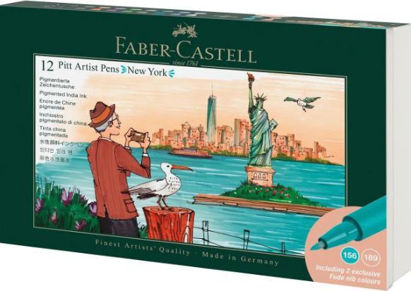 Produktbild Faber-Castell Tuschestift Ptt Arttist Pen Set Sydney (12 x)