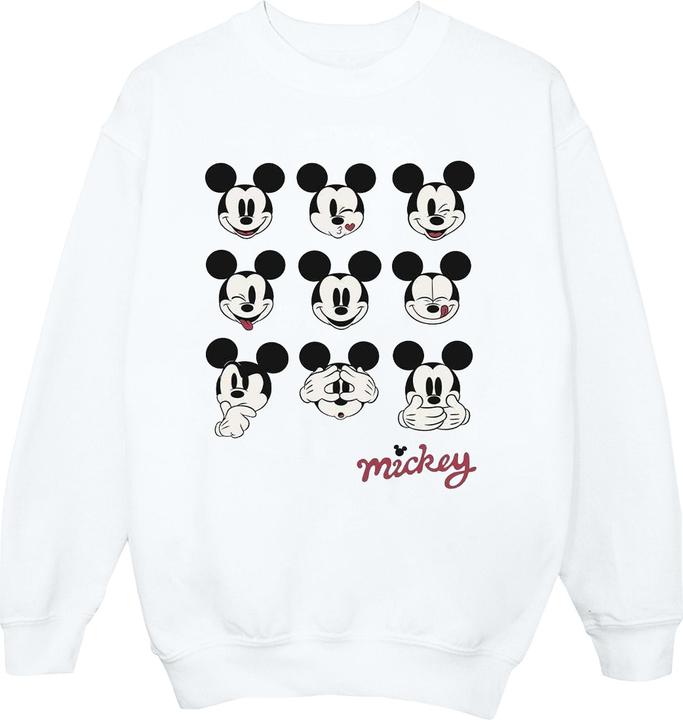 Produktbild Disney Mickey Mouse Many Faces Sweatshirt Mädchen (116)
