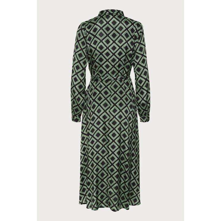 black deep, Green Geometric