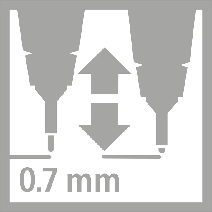 Produktbild STABILO ® Fineliner SENSOR® medium 0,7mm rot (Rot, 1 x)