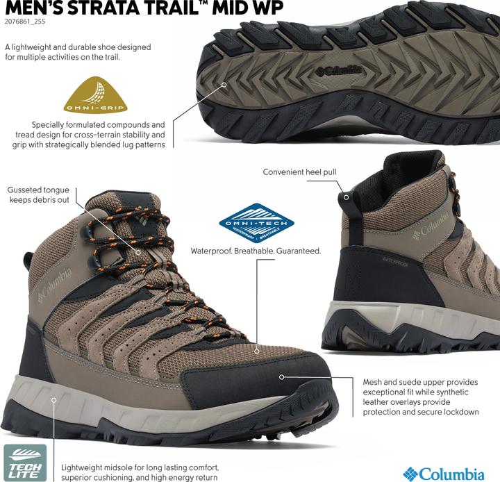 Produktbild Columbia Strata Trail™ Mid Wp (43.5)