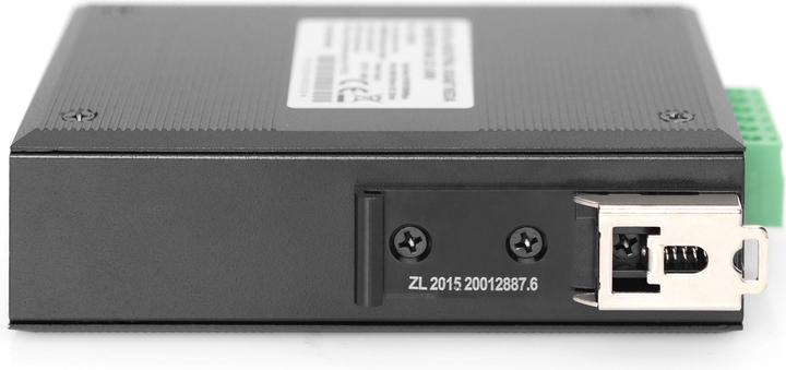 Actual product image Digitus Industrial Gigabit Media Converter 10/100/1000BaseT to 1000Base-SX SC 0.5km extended Temp....