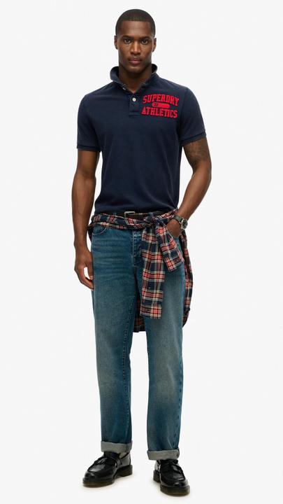 Image du produit Superdry Polo Casual Confortable Vintage Athletic Polo (L)