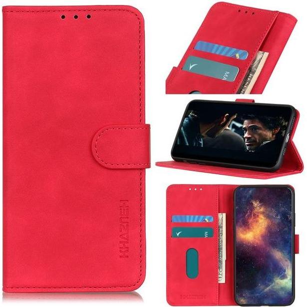 Thumbnail - MU Classic Classic IV Leder Bookcover Series (LG Velvet), Smartphone Hülle, Rot