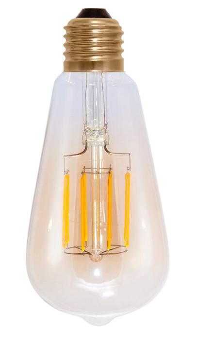 Actual product image Segula LED Rustika gold E27 dimmable. (E27, 5 W, 400 lm, 1 x, G)
