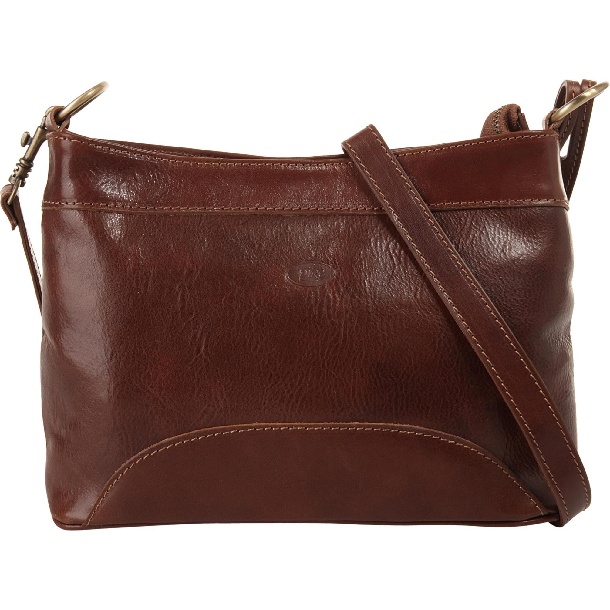 PIKE, Handtasche, Umhängetasche, Braun