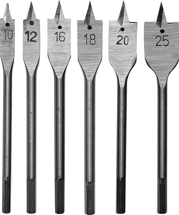 Easy Work Set di punte per fresatura piana 10 - 25 mm (10 - 25 mm)