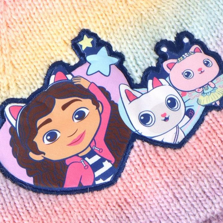 Actual product image Cerdá Gabbys Dolls House winter set snood hat gloves