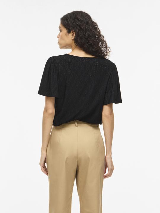 Immagine prodotto Vila VIBELLI Rundhals Oberteil mit kurzen Ärmeln (M)