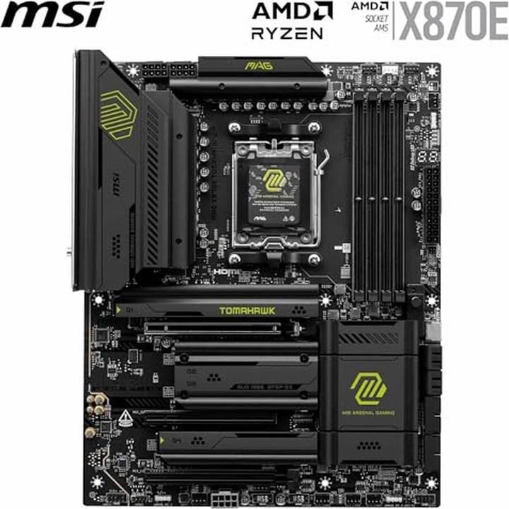 Immagine prodotto MSI MAG X870E TOMAHAWK WiFi (AM5, AMD X870E, ATX)