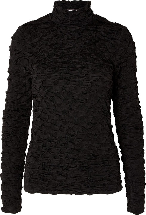 Actual product image Selected Femme Textured Turtleneck Sweater (XS)
