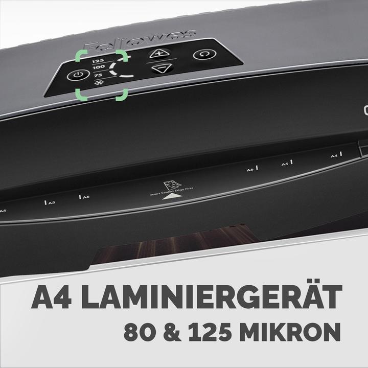 Immagine prodotto Fellowes Calibro del laminatore (80 - 125 µm, A4)