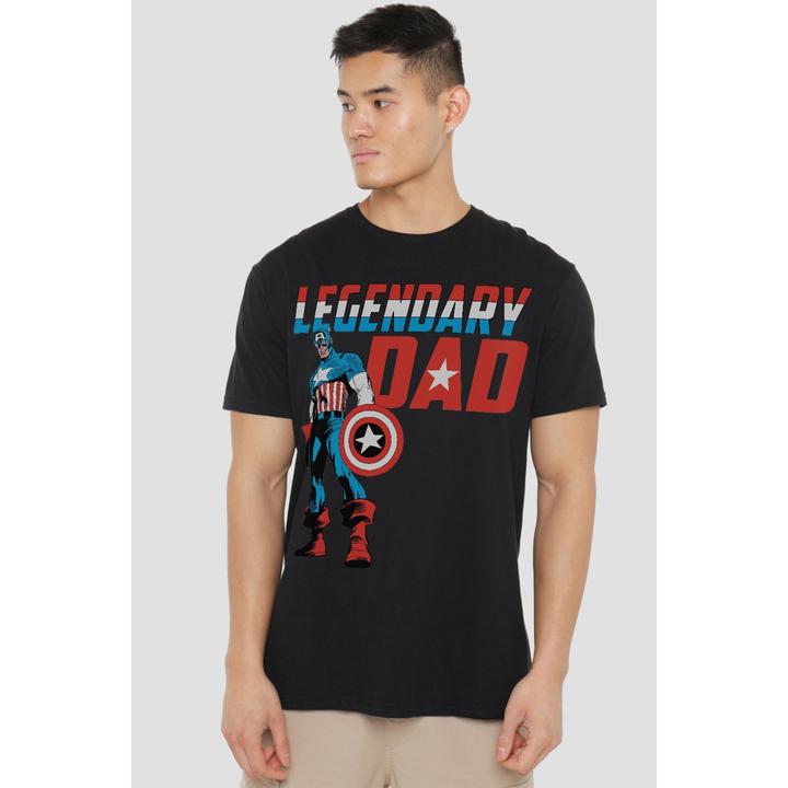 Produktbild Captain America Legendary Dad TShirt (M)