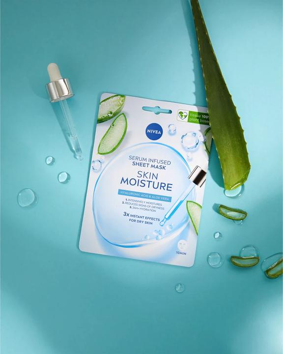 Actual product image NIVEA Skin Moisture Sheet Mask 1Pc. (25 ml)