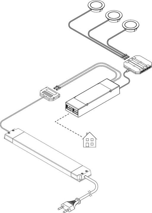 Image du produit L&S Variateur interrupteur LED 12 V interface DALI