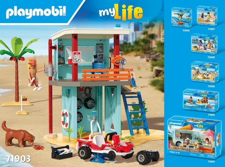 Actual product image Playmobil Rescue tower with beach buggy (71903, Playmobil My Life)
