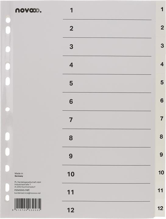 Actual product image Novooo Index PP white A4