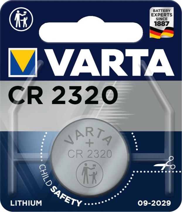 Image du produit Varta Pile bouton au lithium CR2320 / DL2320, 3 V, 135 mAh (1 pcs, CR2320, 135 mAh)