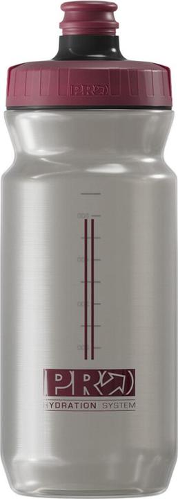 Produktbild PRO Bike Gear Trinkflasche Performance, 600ml, Autoflow Ventil, Grau-Transparent-Rot