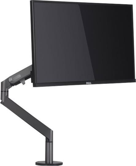 Produktbild Hagor HA Gasliftarm Medium Single fuer 1x 38-81cm Monitor 15-32" neigbar schwenkbar drehbar VESA 100x100 T (Tisch, 32", 9 kg)