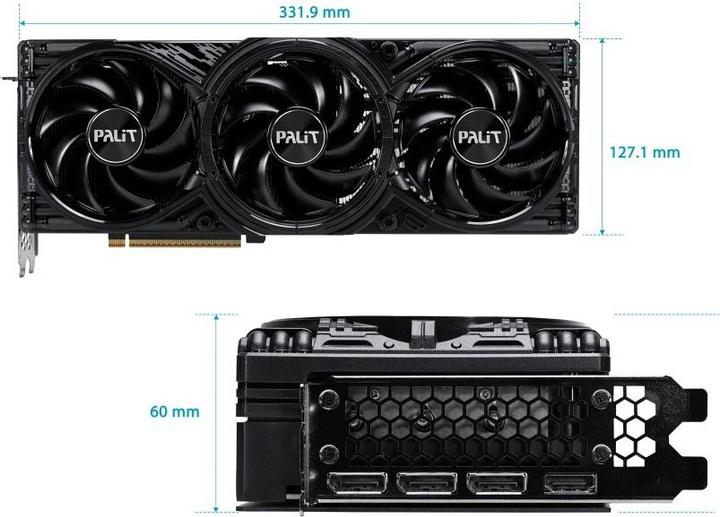 Produktbild Palit RTX5070TI GamingPro 16GB GDDR7 HDMI 3xDP (16 GB)