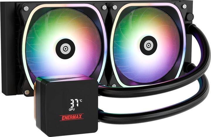 Actual product image Enermax Aquafusion II 240mm ELC-AQFA240-SQA