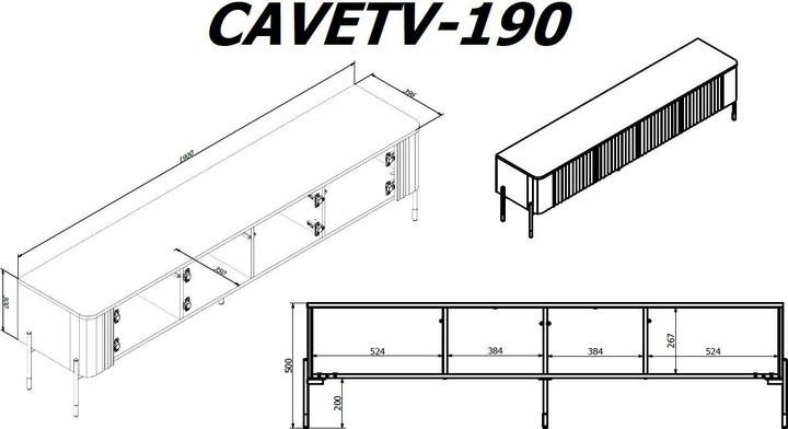 Produktbild Cama Vera (190 x 40 x 50 cm)