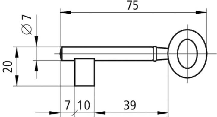 Actual product image Schänis Key 7362
