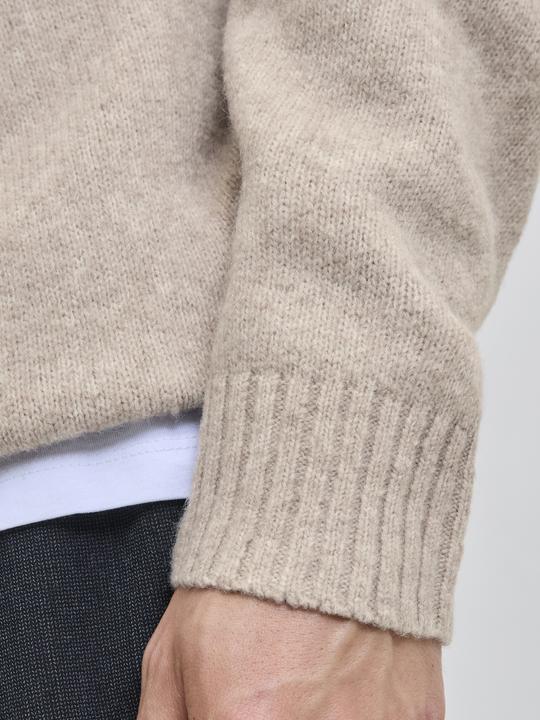 Image du produit Jack & Jones Einfarbig Strickpullover Strickpullover (L)