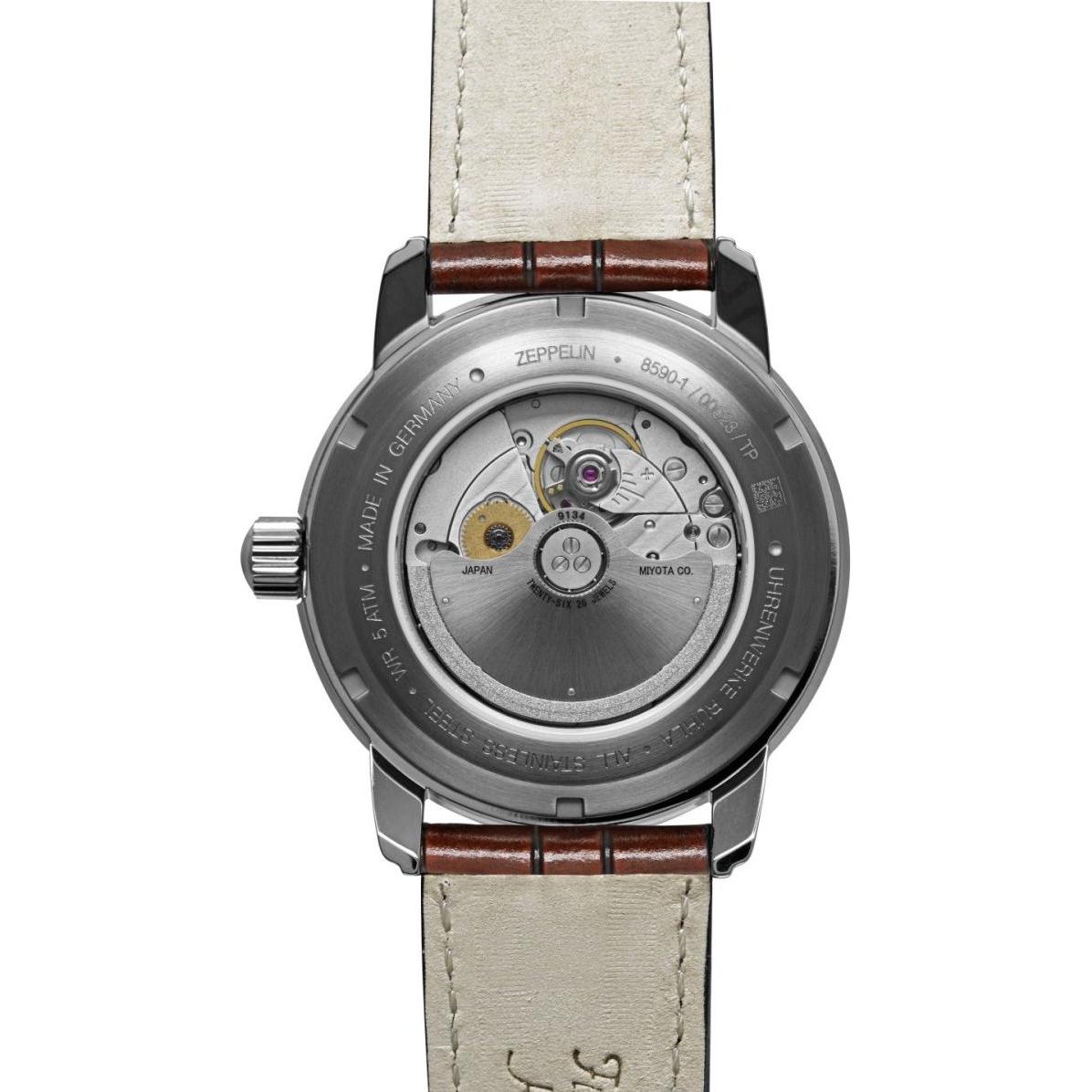 Thumbnail - Zeppelin, Armbanduhr, Friedrichshafen 85901 watch 42mm, Braun, (42 mm)