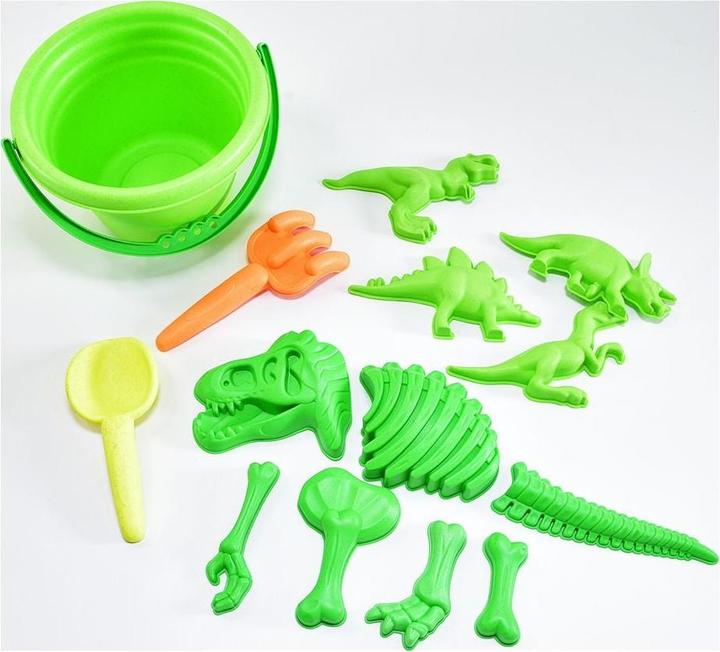 Kögler Ensemble de moules à sable en plastique bio dinosa