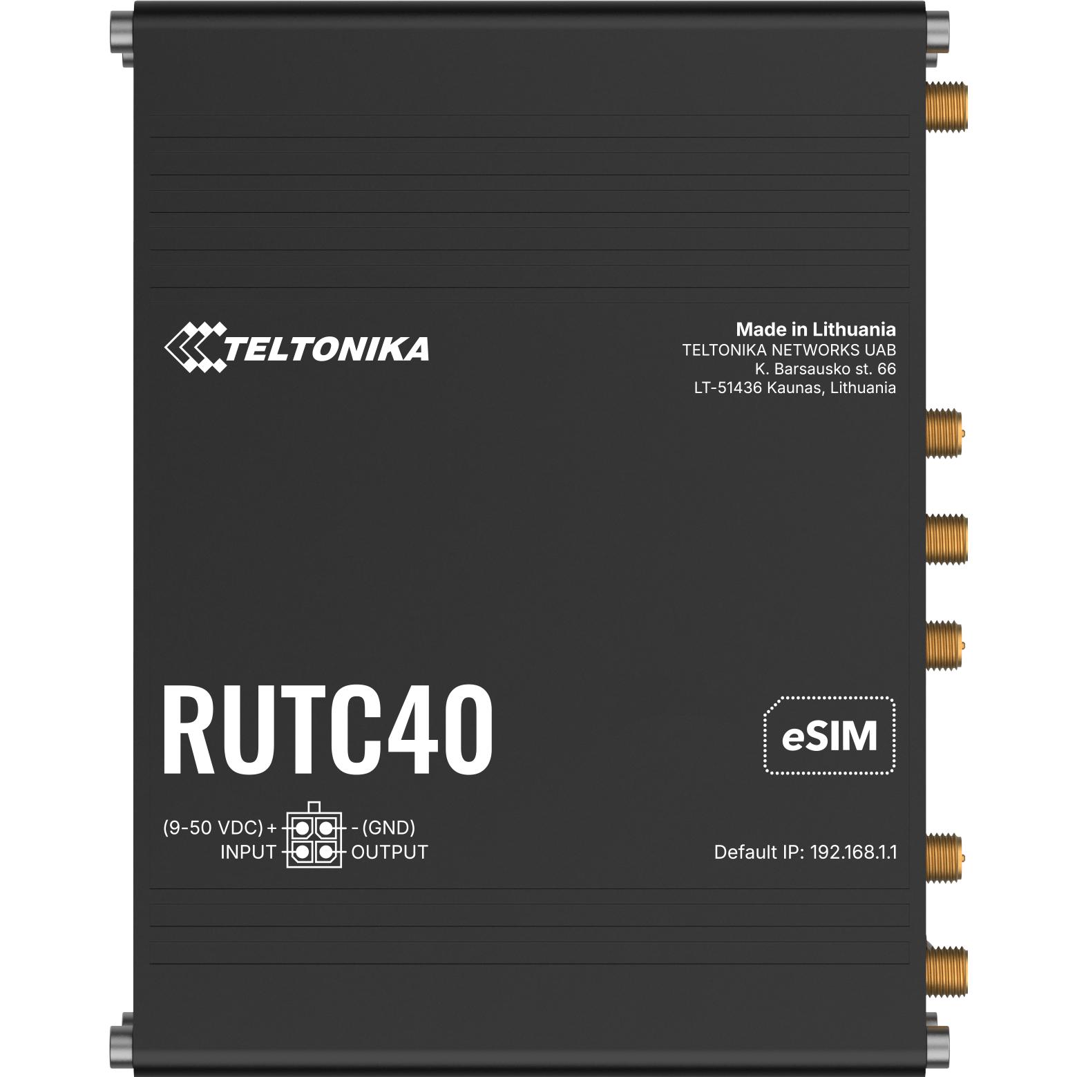 Teltonika · Router · Rutc40 · 4G Edge Router, Routeur