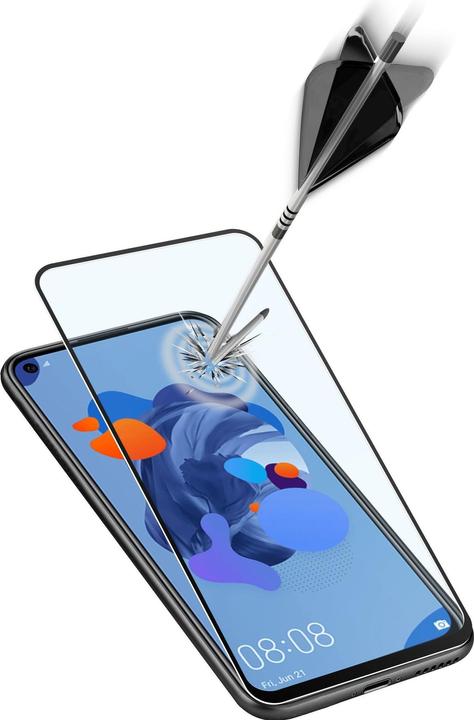 Actual product image GCS TEMP.GLASS P40 LITE/P20 LITE 2019 BLACK (1 Piece, Huawei P20 Lite (2019), Huawei P40 Lite)