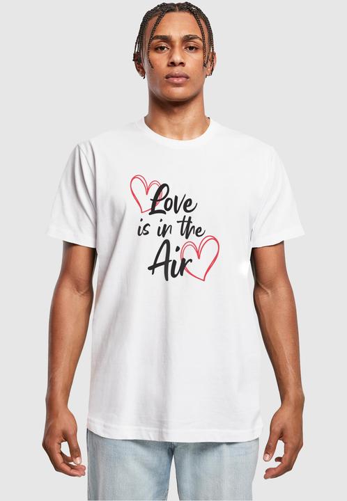 Produktbild Merchcode Valentines Day - Love is in the Air T-Shirt Round Neck - 116803 (S)