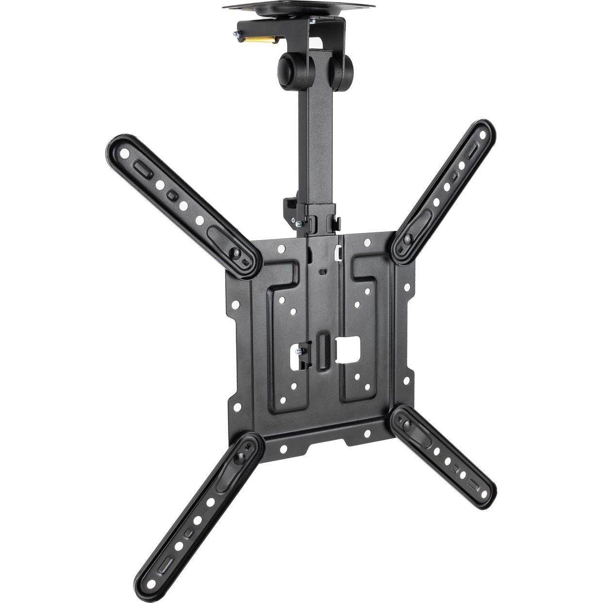 Tooq Technology SOPORTE TECHO PANT. 23-55 GIRA-INCLI-EXTEN NEGRO (Soffitto, 55", 20 kg), Supporto da parete TV, Nero