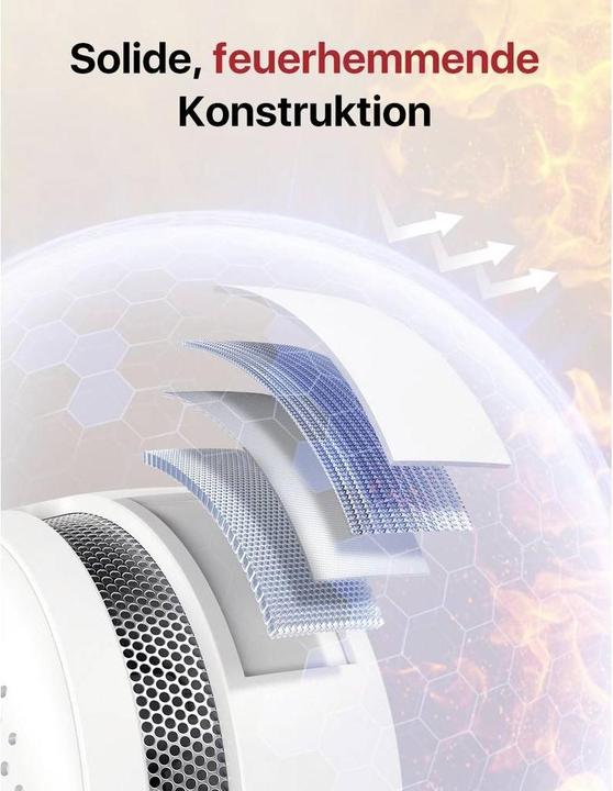 Actual product image X-Sense Stand-alone smoke alarm device with visual and audible alarm function 5 pcs.