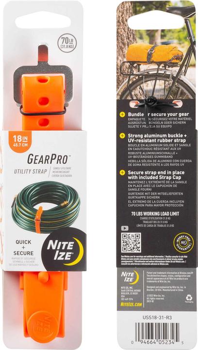 Nite Ize GearPro Utility Strap (Serre-câbles velcro)