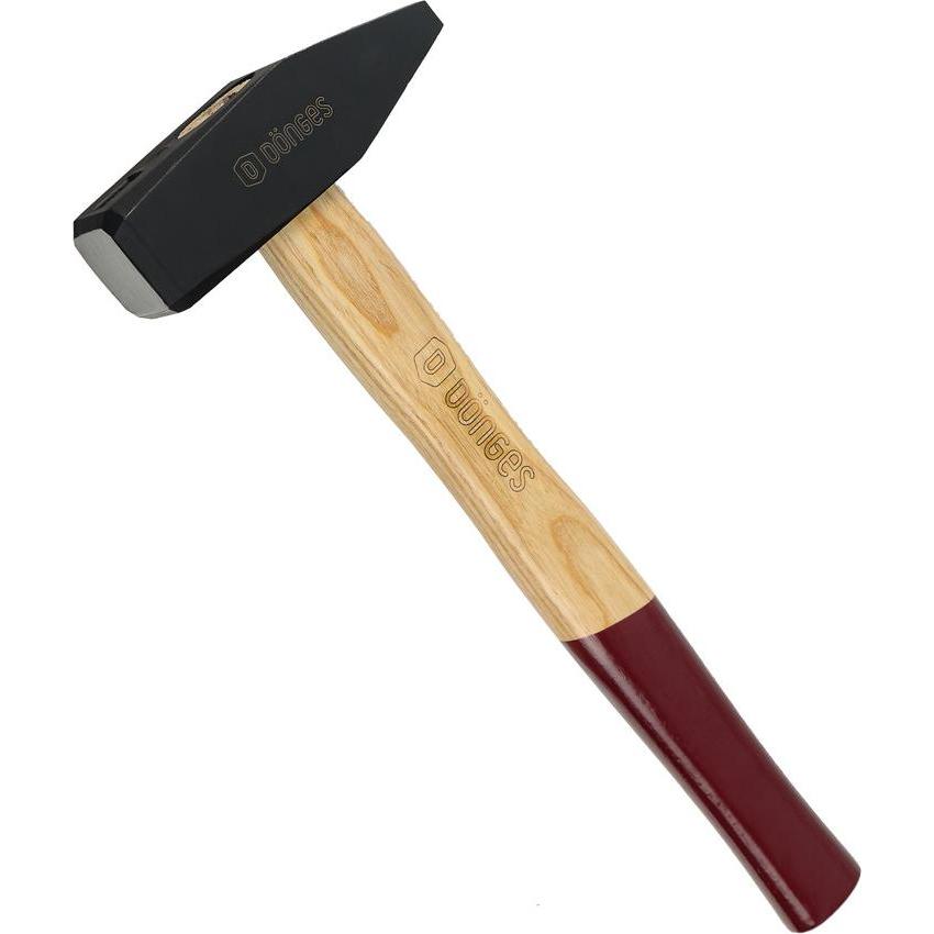 Dönges, Hammer, Schlosserhammer DIN 1041, mit Eschenstiel, 1000 g (1250 g)