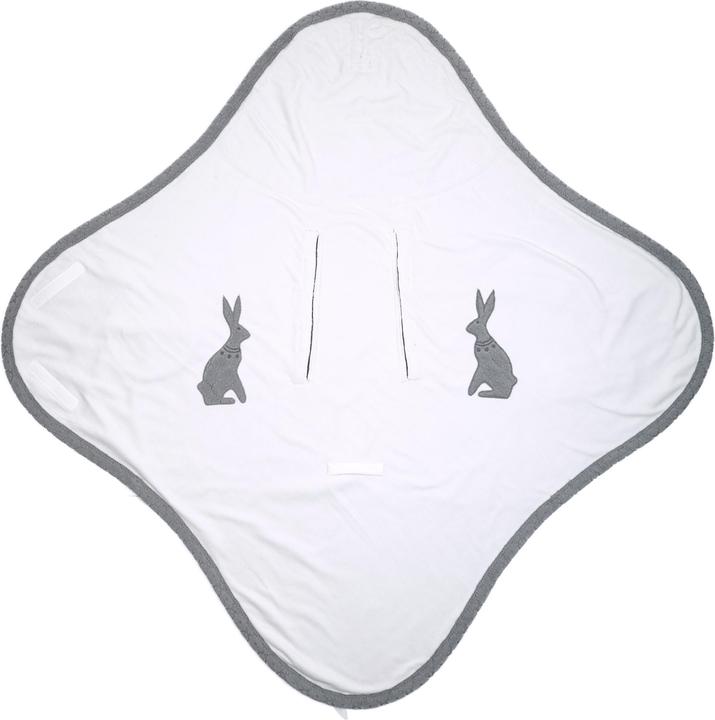 Actual product image Lodger Fleece Wrap Blanket Folklore Drizzle (12 x 4 x 4 cm)