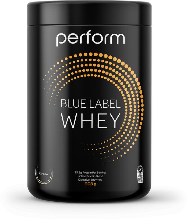 Perform Blue Label Whey (908 g, 30x, Vanille)