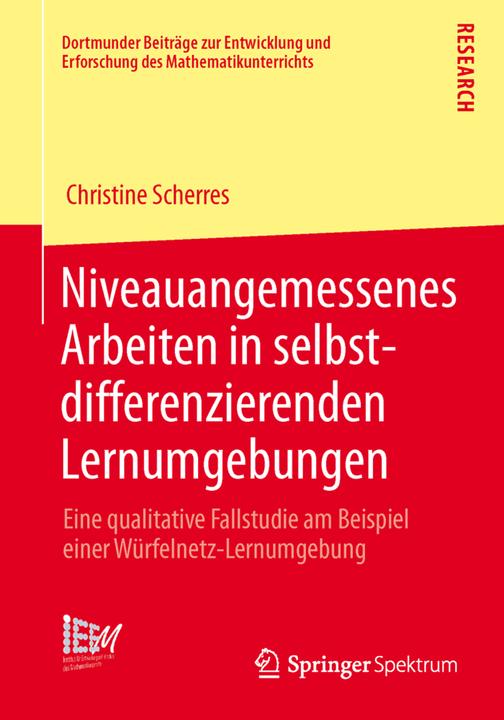 Produktbild Niveauangemessenes Arbeiten in selbstdifferenzierenden Lernumgebungen (Christine Scherres, 2013)