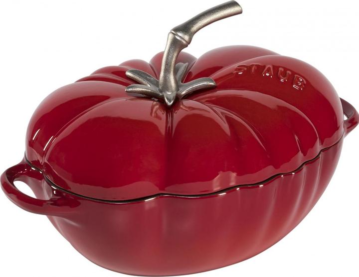 Productafbeelding Staub Cocotte "Tomaat (25 cm, Braadpan + kasserol, Gietijzer)