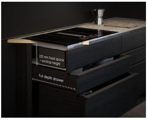 Actual product image AEG KOOKPLAAT MET AFZUIGING CCE84543XB