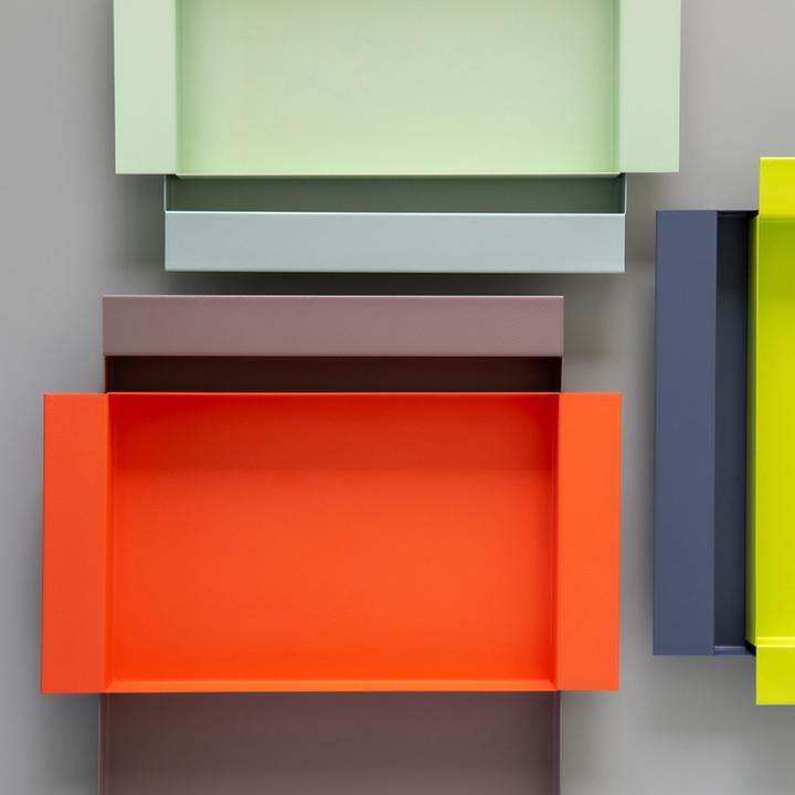 Produktbild Remember Metall-Tablett Ryo gross Mocca