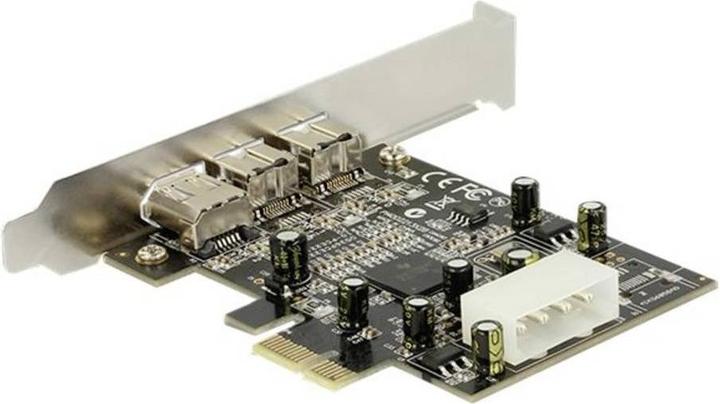 Actual product image Delock 89153, PCI-E x1 to 2x 1394B + 1x 1394A