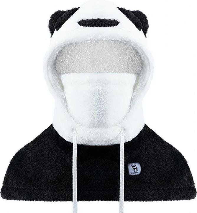 Produktbild Ty Panda Ski Balaclava for Kids/Adults Size L - Black/White
