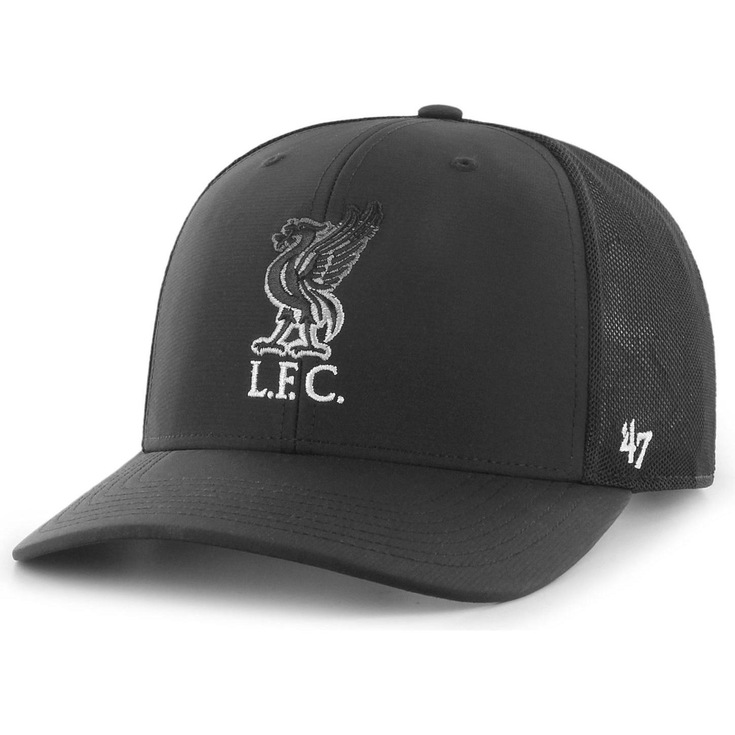 47 Brand, Herren, Cap, Low Profile Volcanic FC Liverpool, Schwarz, (One Size)