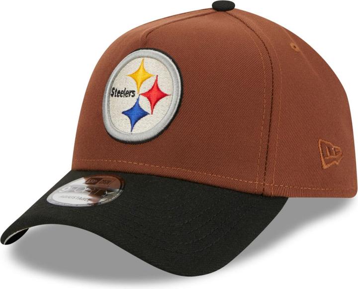 Actual product image New Era 9Forty Trucker Side Patch Pittsburgh Steelers