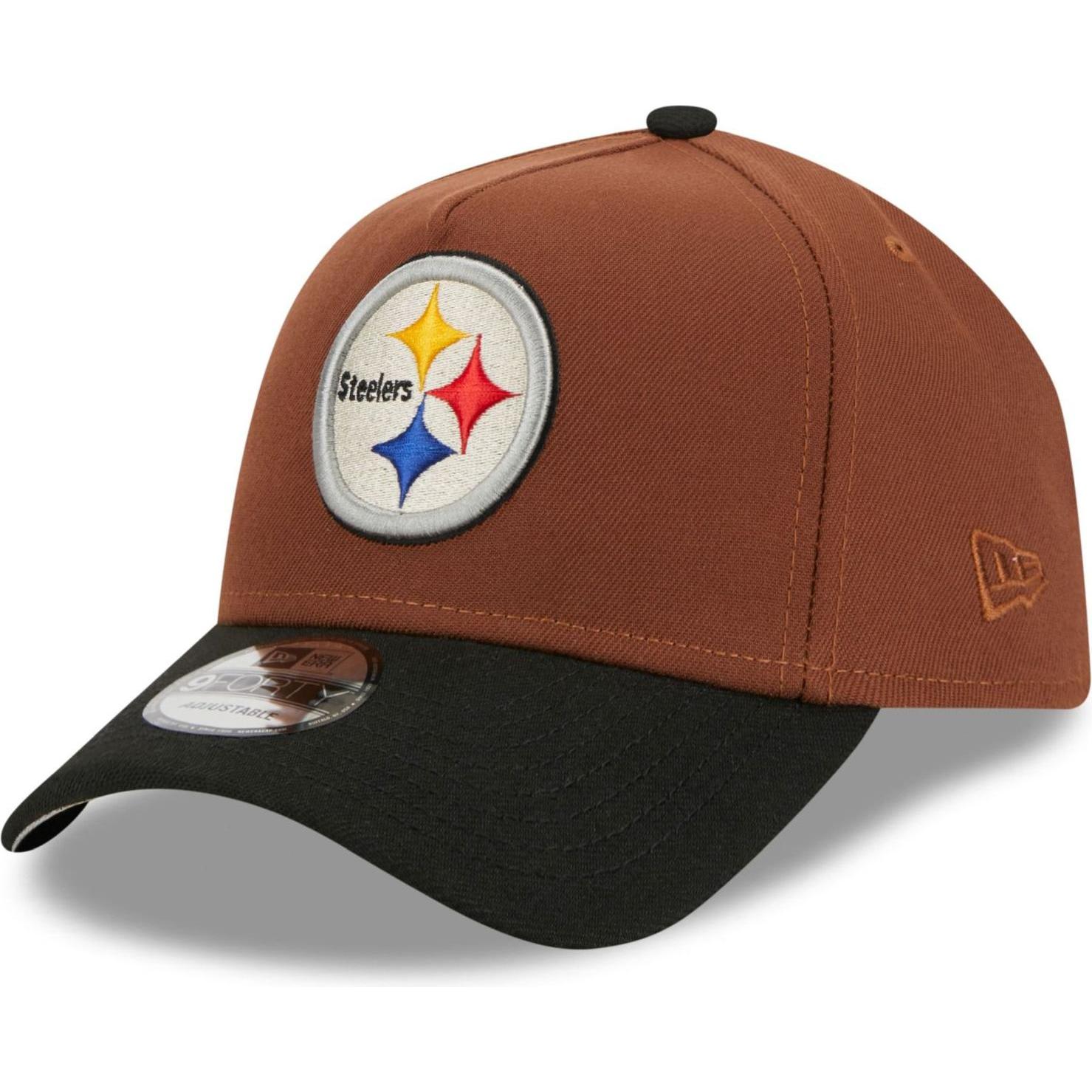New Era, Herren, Cap, 9Forty Trucker Sidepatch Pittsburgh Steelers, Braun